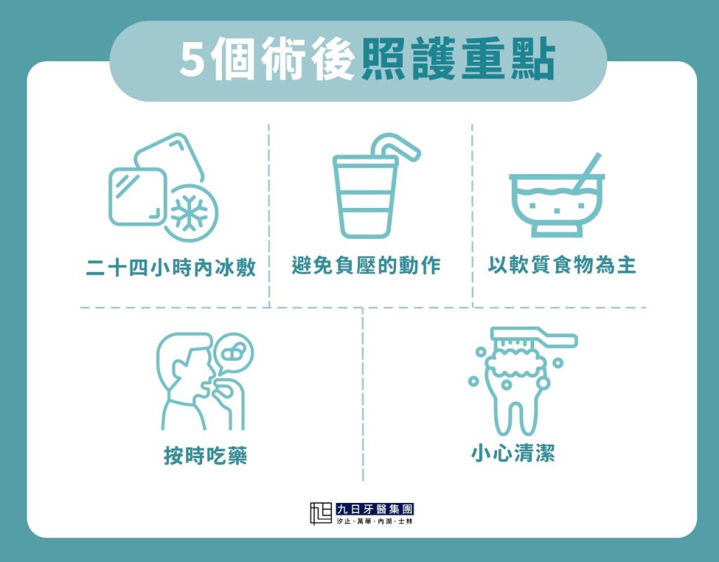 5 個照護重點