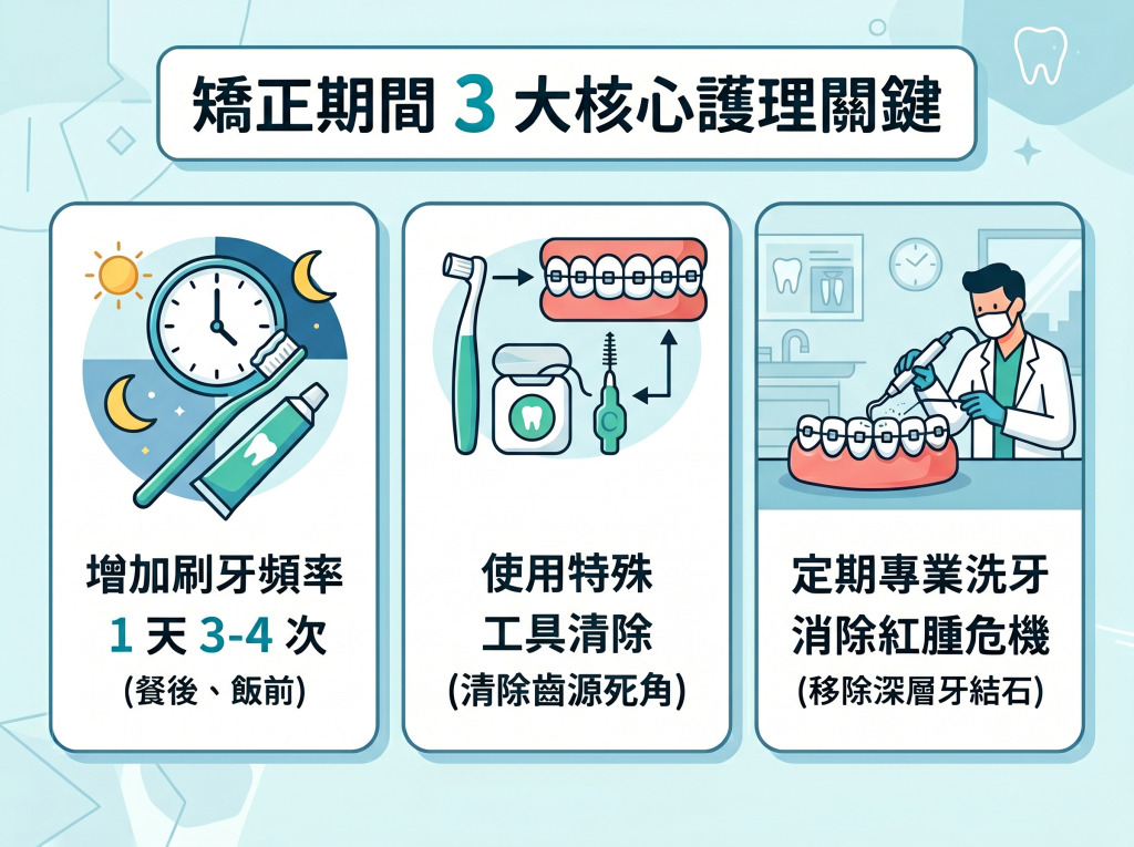 戴牙套可以洗牙嗎-1